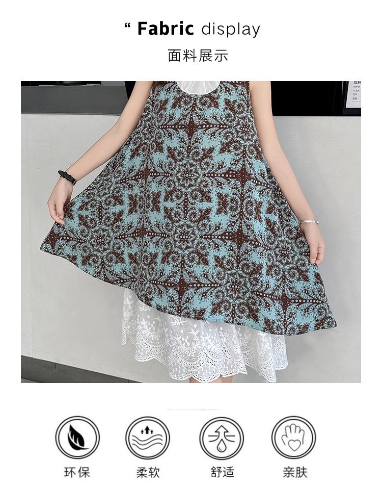 Girls' Dress 2026 Summer New Collection Children's Lace Floral Skirt Girls' Big Kids' Little Girls' Strap Top Skirt