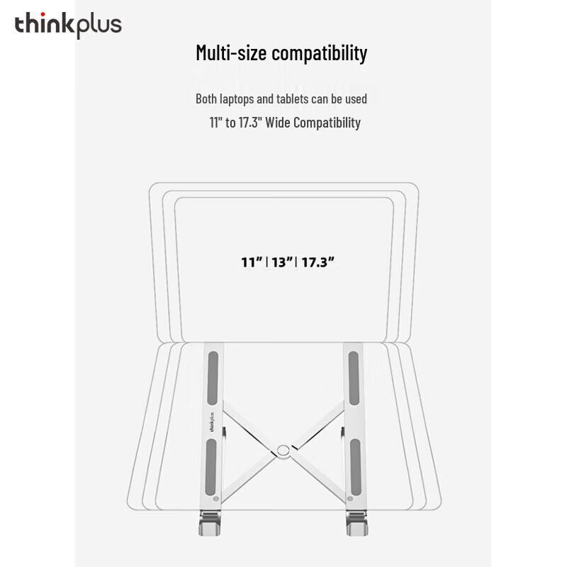 Lenovo Magnetic Foldable Aluminum Laptop Stand