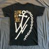 Schwarzes T-Shirt Sleeping With Sirens für Erwachsene, Größe S, Post-Hardcore, Amerikanische Rockband, Vintage-Oberteil für den Alltag