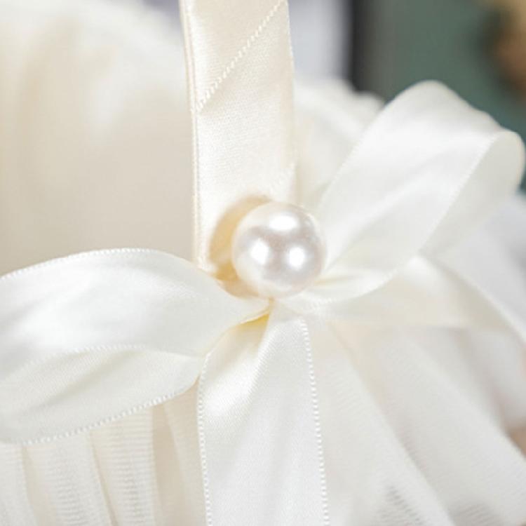 Wedding Baskets for Flower Girls Bridesmaid Anniversary Ceremony Candy Basket