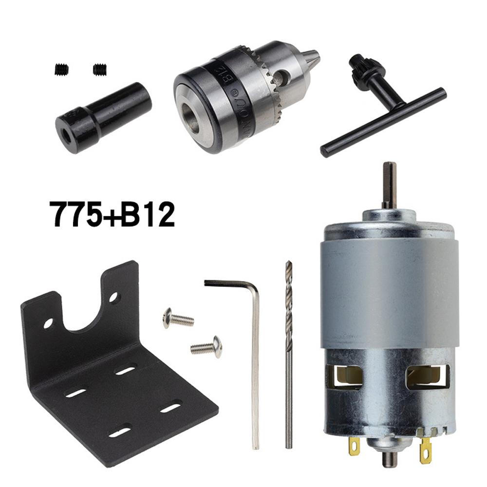 12-24V DC 775 Motor Max. 10 000 ot./min Kuličkové ložisko s velkým točivým momentem Motor s elektronickými součástmi Vysoký výkon