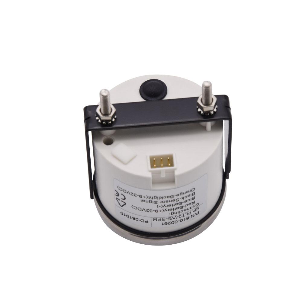 0-9990 RPM 52mm Car Digital Tachometer with Hour Meter Tacho Gauge Rpm Meter Speed for Auto Truck Boat Truck Marine Motorcycle