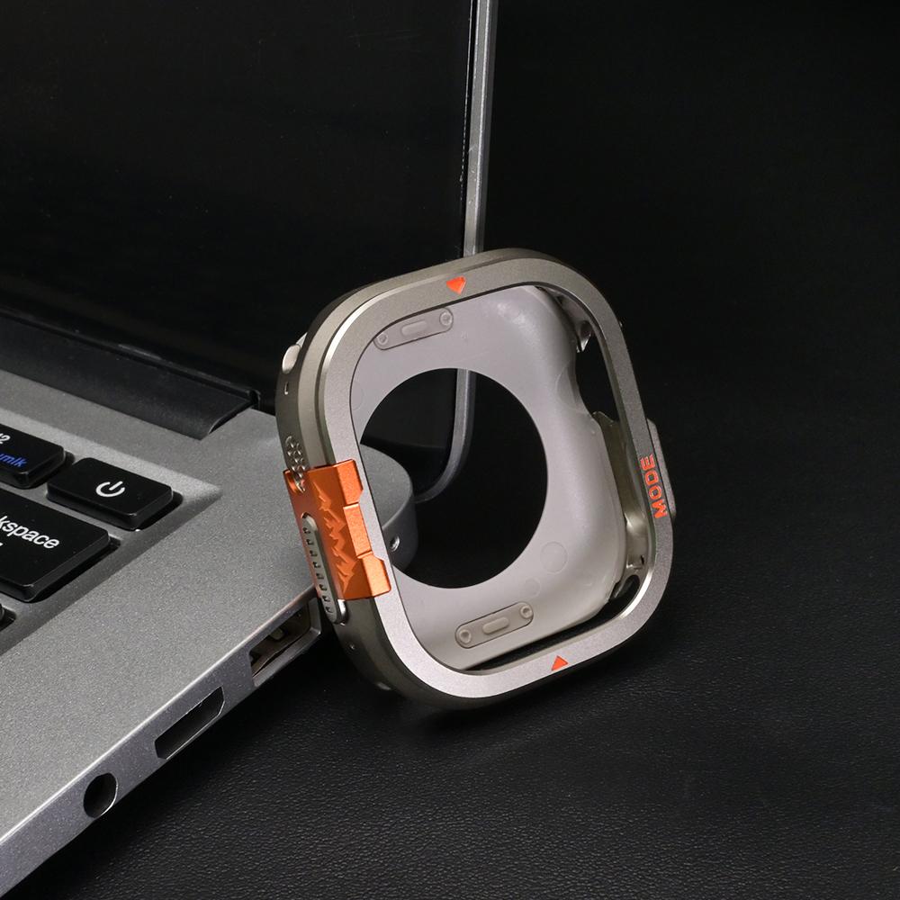 Etui ze stopu aluminium do Apple Watch Ultra 3 2 1 49mm Obudowa Ochronna Akcesoria Dla iwatch Seria 11 10 46mm Luksusowe Etui