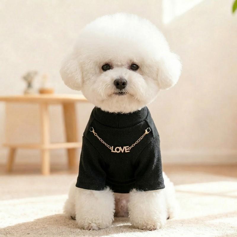 PETCIRCLE Dog Clothes Small Cat Sweatshirt Soft Base Layer Pet Apparel