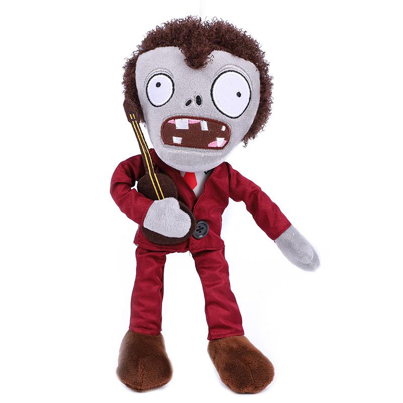Set mit 10 Klassikern Pflanzen vs. Zombies Plüschtiere - Lustige, kreative Cartoon-Pflanzen für Kinder