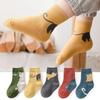 Children's Cartoon Mid-Calf Socks - Autumn/Winter Collection for Boys & Girls
