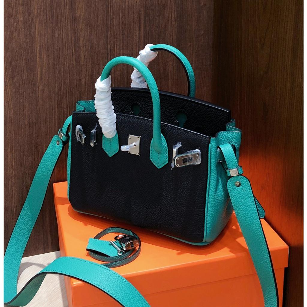Hochwertige kontrastierende Farben 2026 neue Mode Leder Damen Handtaschen Handtaschen mit großem Fassungsvermögen Schulter Umhängetaschen