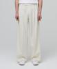 Super Wide Hidden Banding Slacks [Cream]