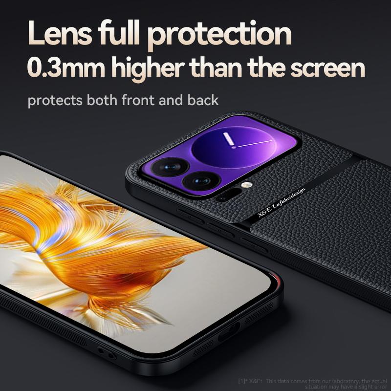 High Grade Luxury Magnetic Car Holder Leather Case For Xiaomi 17 Pro Max Silicone Protective For  Xiaomi Mi 17 17 Pro Back Cover