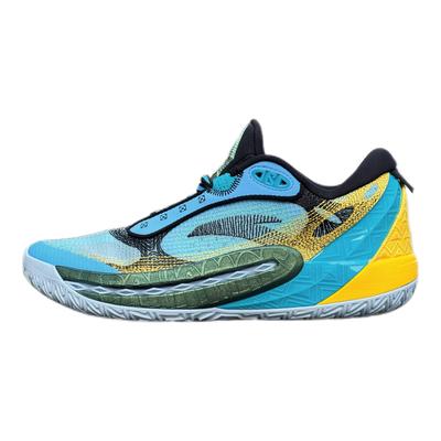 Shock Wave 6 Slip Resistant Abrasion Resistant Low Top Basketball Shoes Men's Blue 112431106Q-8