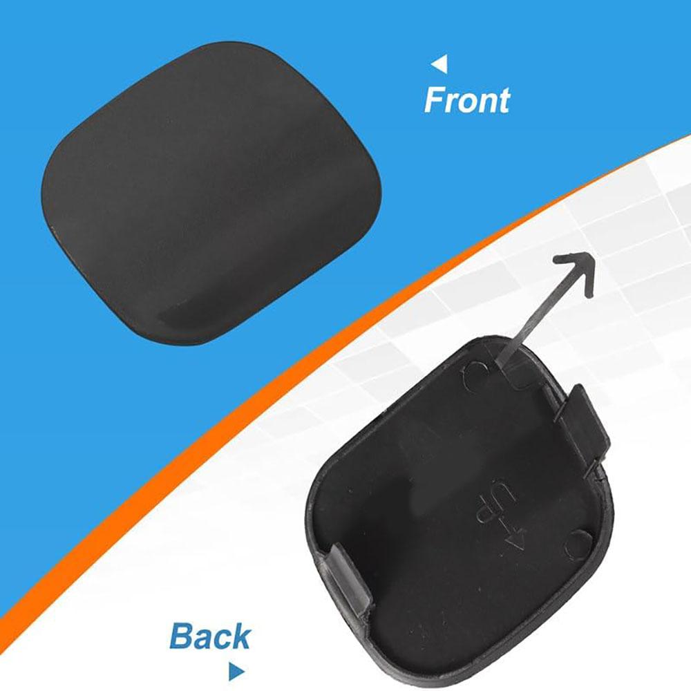 2x Front Bumper Tow Hook Eye Cover Left & Right For Toyota Highlander 2014-2016