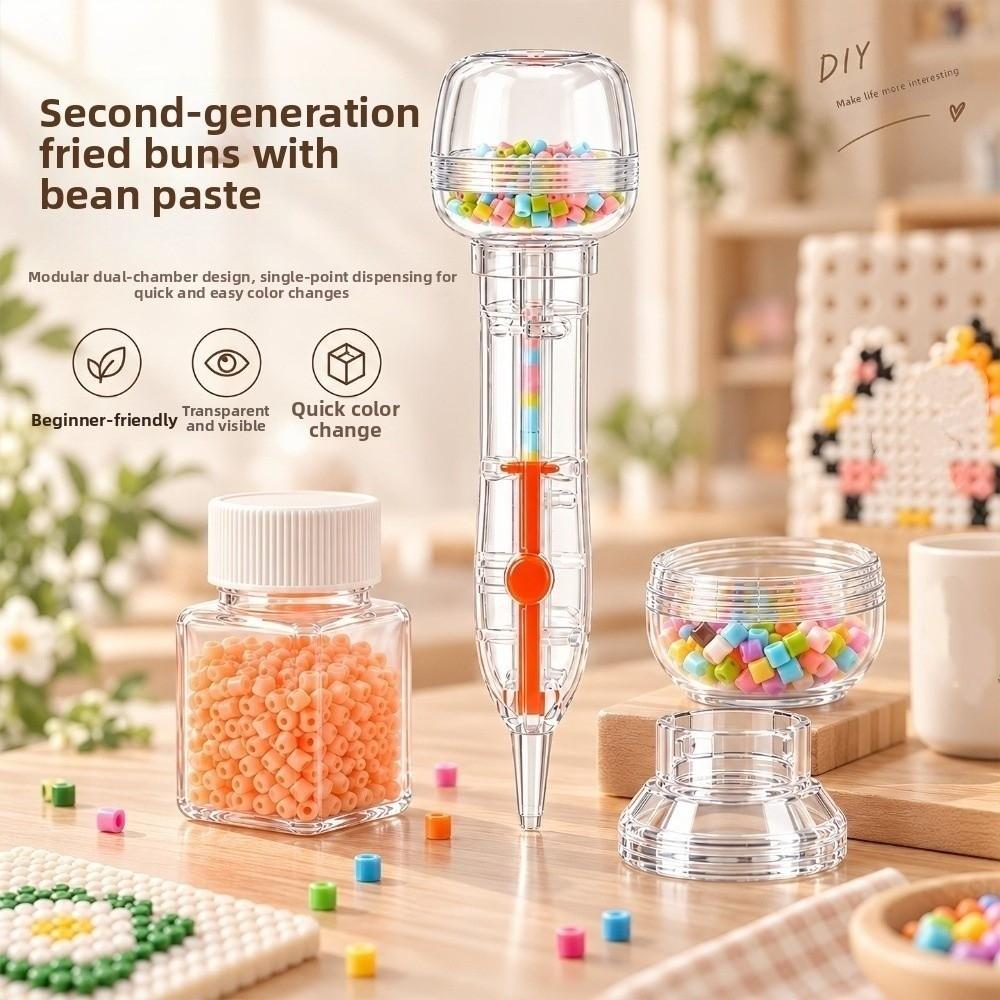 Precision Tip Bead Dispenser Pen Smooth Release DIY Fuse Bead Pen Birthday Gift