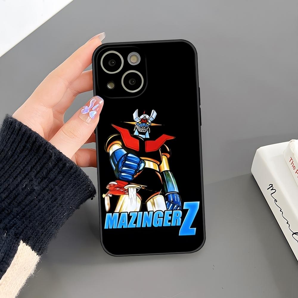 UFO Robot Goldorak Phone Case For Iphone 16 Plus 15 14 Pro Max 13 Mini 11 12 Xr X Xs 6 7 8 SE Plus Back Cover