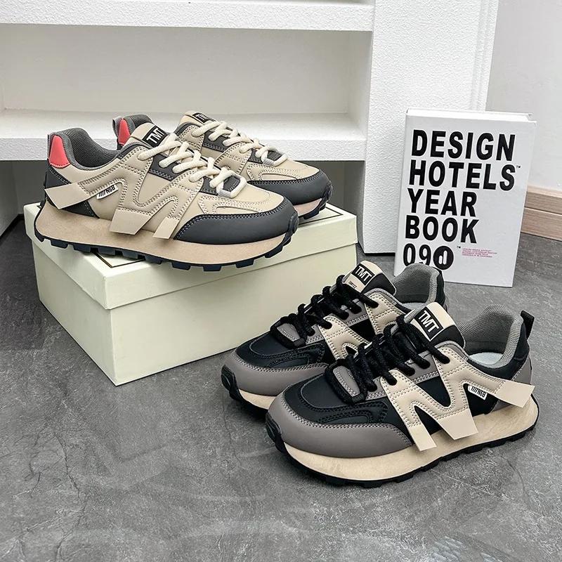 Fashion Women's Luxury Breathable Lace Up Sport Shoes 2025 Spring Autumn New Designer Platform Walking Shoes Sneakers Zapatos De Mujer