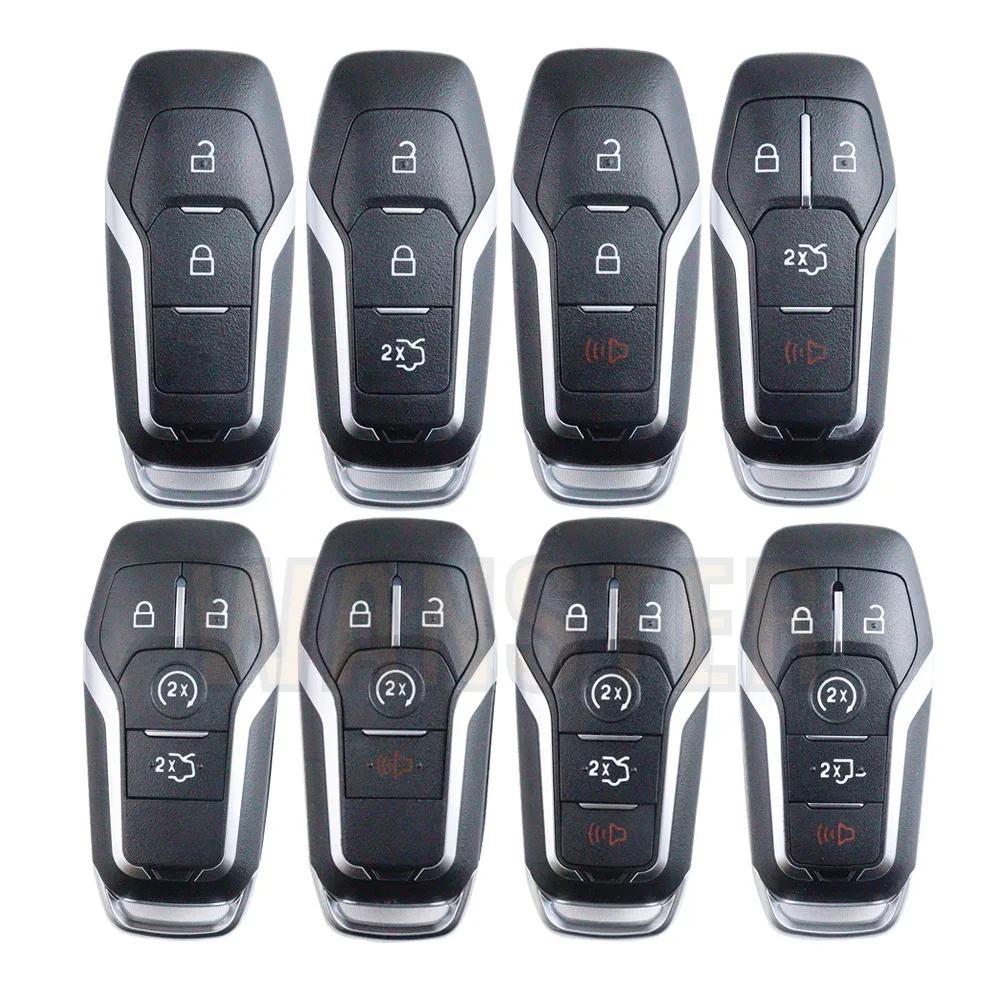 3/4/5 Botton M3N-A2C31243800 Ds7T-15K601-D Car Key Fob Case Shell Housing For Ford Mustang Edge Explorer Fusion Mondeo Kuka