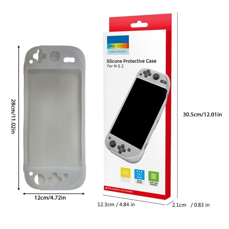 Silicone Cover Soft Silicone Guard Flexible Silicone Sleeve Ensures Durability & Easy Installation  for NS2 Switch2