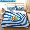3PCS Getafe Football Crest Bedding Set,Including 1pc Duvet Cover And 2pcs Pillowcases Perfect for Bedroom, Dormitory, Fan Christmas gift