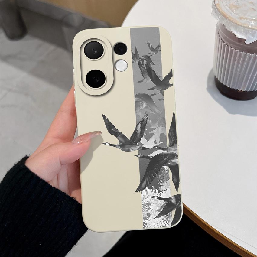 For Vivo V60 V50 V40 Lite V30 V20 SE V70 FE Phone Case Multicolor Hearts Full Protection Soft Smooth Liquid Silicone Housing For Vivo Shockproof Shell
