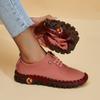 Autumn new casual single shoes women's beef tendon soft sole hand-stitched middle-aged and elderly mother shoes women's shoes spot wholesale