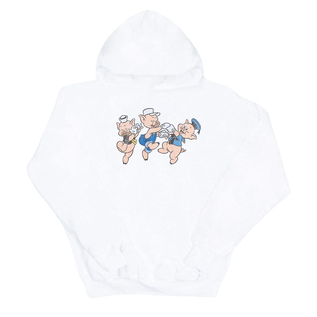 Disney Boys Three Little Pigs Having Fun Hoodie