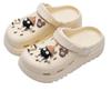 Nuove Scarpe con Zeppa, Crocs, Scarpe da Donna, Moda da Spiaggia, Ciabatte Antiscivolo e Antiodore