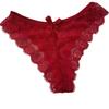 Plus Size Seamless Low-rise Sexy Lingerie with Bow, Nude Feel