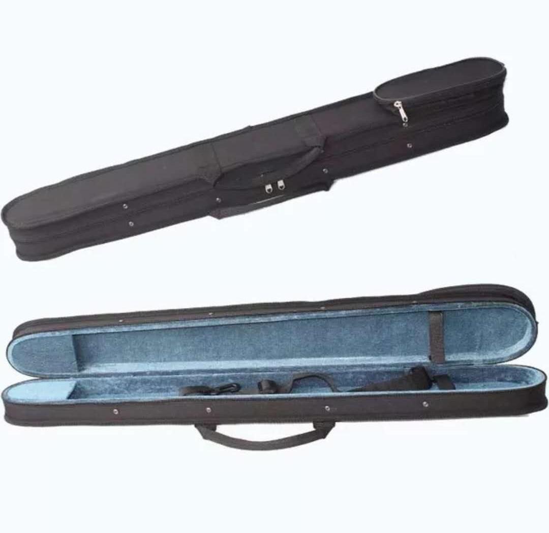 String Instrument Bow & Case Set: Violin, Cello, Double Bass