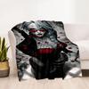 Gothic Style Blanket Soft & Cozy Suitable for Couch Seaside Bed All-Season Use Playful Design Gift for Travel Home Birthdays