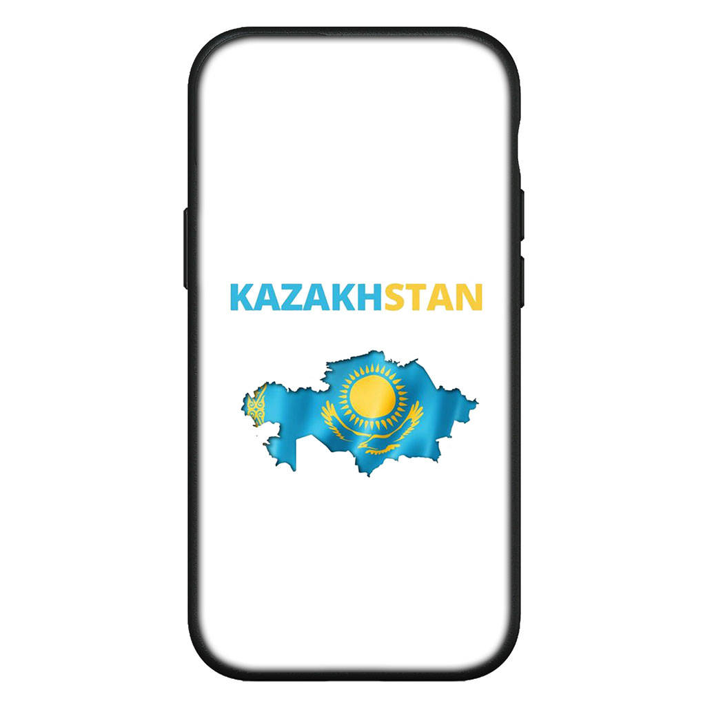 

для iPhone 16 15 X XR Samsung Galaxy S24 S23 Plus Xiaomi Redmi Note 13 12 11 Pro Max 9 10 14 9CA15 13COPPO Huawei Cover Казахстан Флаг Карта Чехол для телефона for iPhone 12 Mini