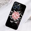 Halloween Bat Phone Case For iPhone 16 Pro Max 15 14 12 11 13 17 Pro Max Plus 12 13 Mini 16e 17 Air Cover