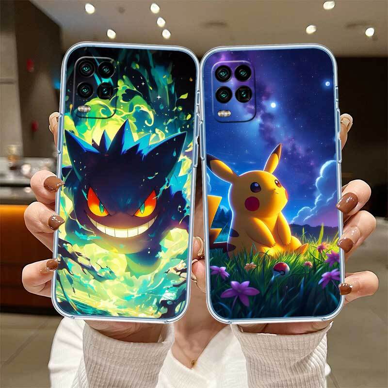 Pokemon Cute Case for Motorola E7 E22 E20 E13 E15 E22S E30 E40 G10 G20 G04 G22 G23 G05 G75 G35 G55 G6 G7 G8 G9 Plus Power Play