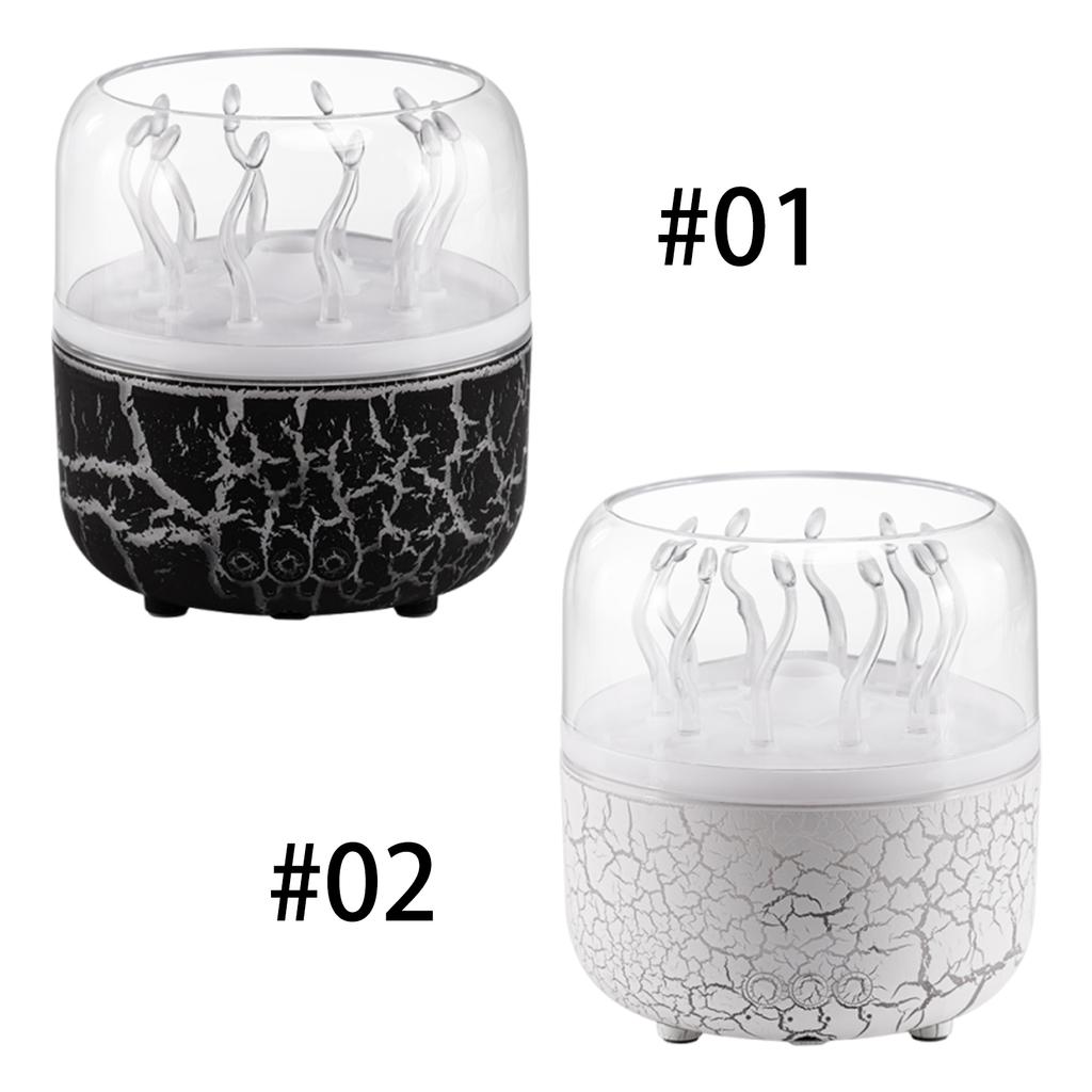 280ML Rotating Jellyfish Aroma Diffuser with Timer Aromatherapy Humidifier Essential Oil Diffuser for Home Bedroom Spa Office