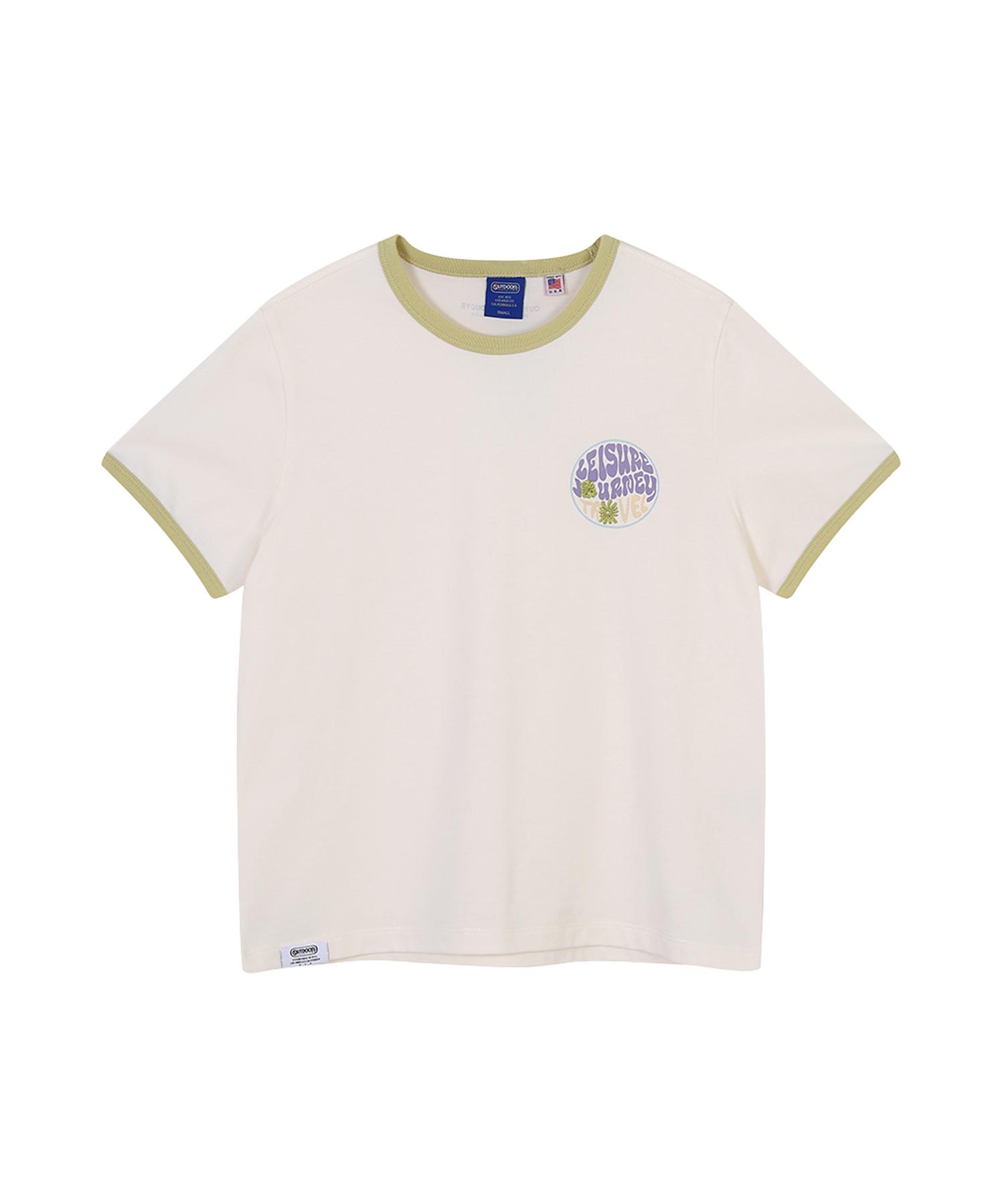 Outdoor Products W Leisure Travel Half Sleeves (Ivory) Ivory/S