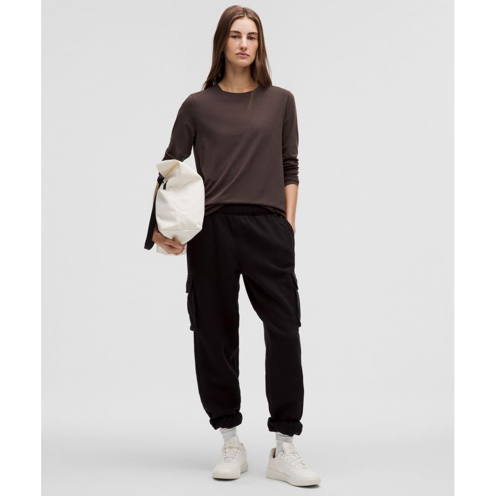 Lululemon Láska košile s dlouhým rukávem Espresso