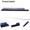 Efficiently Designed Wall Mount Tool Holder for Screwdrivers and Wrenches