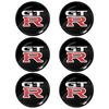 Car Door Lock Keyhole Sticker Auto Key Sticker Emblem For Nissan Nismo Qashqai J11 J10 Juke X Trail T32 Tiida Teana Skyl