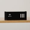 Wall Mounted WiFi Router Shelf Plastic Power Cable Organizer  for Power Strips & Home Decor