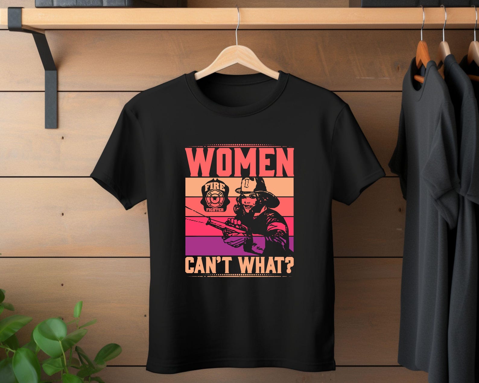 Women Firefighter Shirt: Empowering Fire Department Apparel XL
