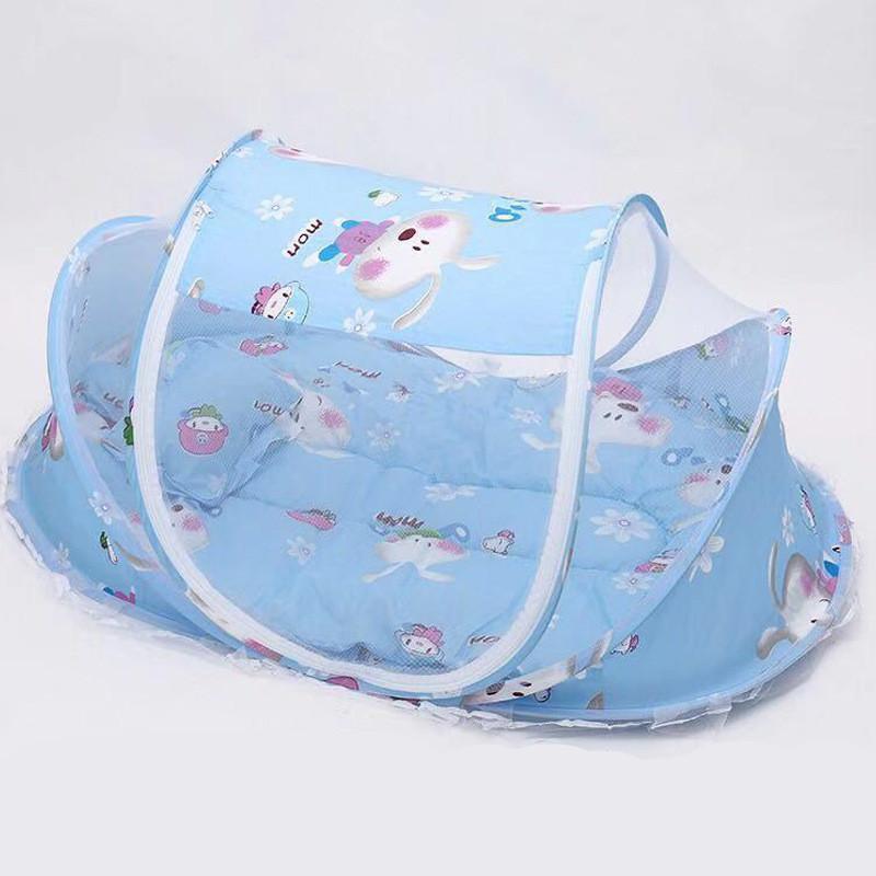 Baby Crib Netting Summer Portable Folding Baby Mosquito Cradle Net Kid Infant Sleep Shading