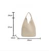 2025 Vintage Autumn Shoulder Bags Soft Leather Luxury Bucket Bags Large Capacity Commuter Travel Tote Bags Ladies Purse Handbags