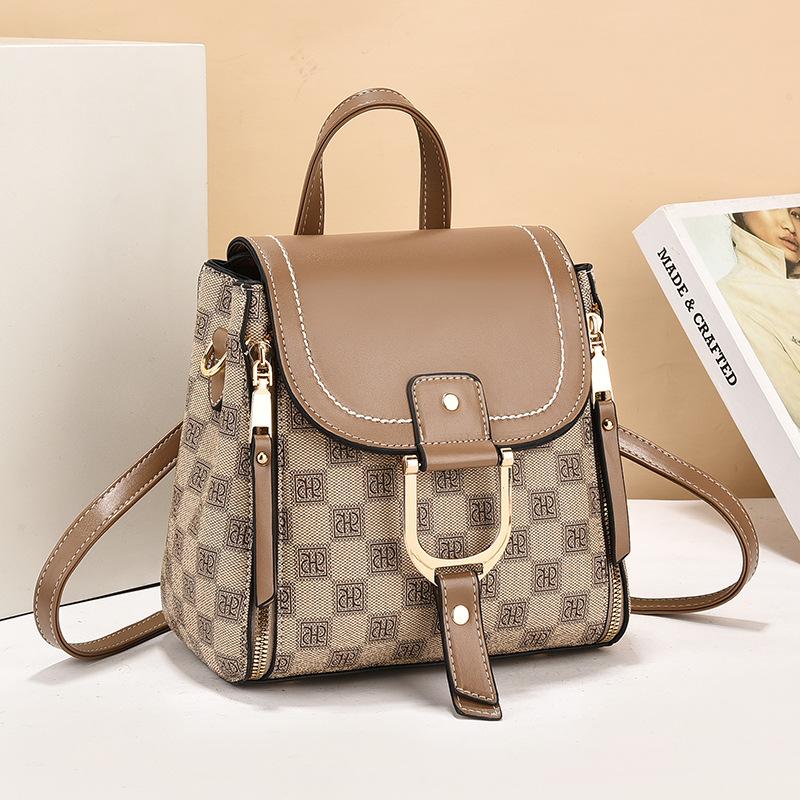 

Сумка сумка-мессенджер женская 2025 новая модная рюкзак ПУ корейский студенческий персонализированный рюкзак женская сумка