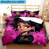 Royal Butterfly Princess Dreams 3pcs Bedding,Including 1pc Duvet Cover And 2pcs Pillowcases Perfect for Christmas,Ideal for Bedroom, Dormitory