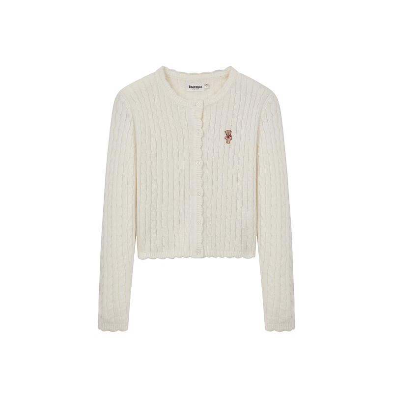 Teenie Weenie Bear Cartoon Knit Cardigan