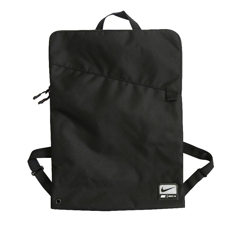 Nike Fabric Backpack Regular Unisex Black Casual FN4207-010
