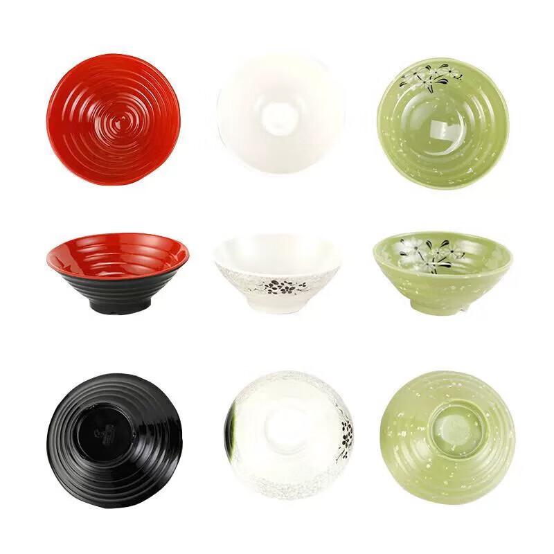 Durable Melamine Noodle and Soup Bowl