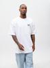 Jigga Wear Laurel S Oversized Men's White Short Sleeve T-Shirt
