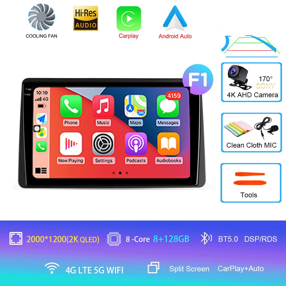 Android 14 Car Radio For Renault Duster HM 2 II 2020 - 2025 Arkana 1 I 2019 - 2025 Multimedia Video Player Navigation Stereo GPS