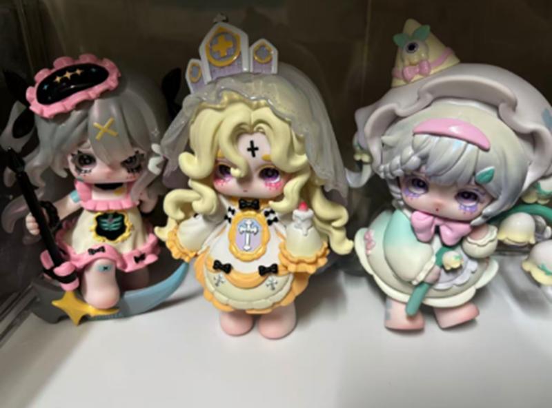 Genuine Witch Ninita Apocalypse Series Blind Box Figurine Cute Anime Collectible Doll Toy Decoration Gift for Girls Kids