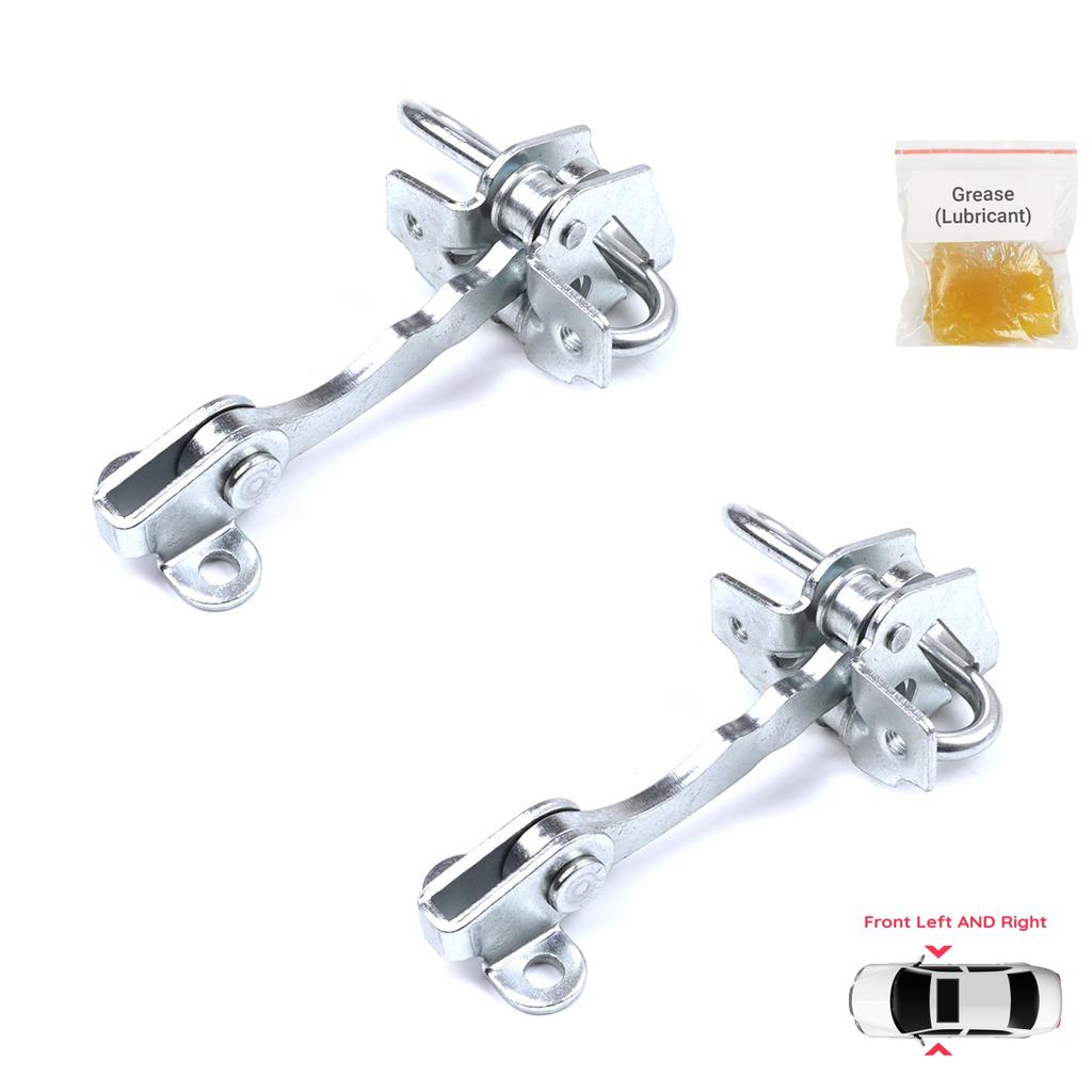 BDP744-1 2 Pieces Front Left AND Right Door Hinge Stop Check Strap Limiter for Fiat Punto MK2 188 5-Door 1999-2012 51754186