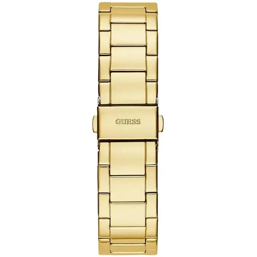 Guess Gold Three-Hand Stainless Steel Strap Women's Quartz Watch - GW0320L5